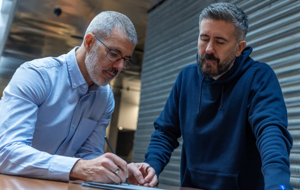 TectoniQ engineers at work