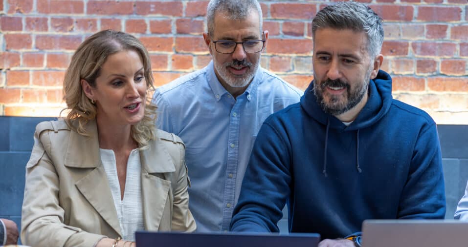 The TectoniQ founders working together